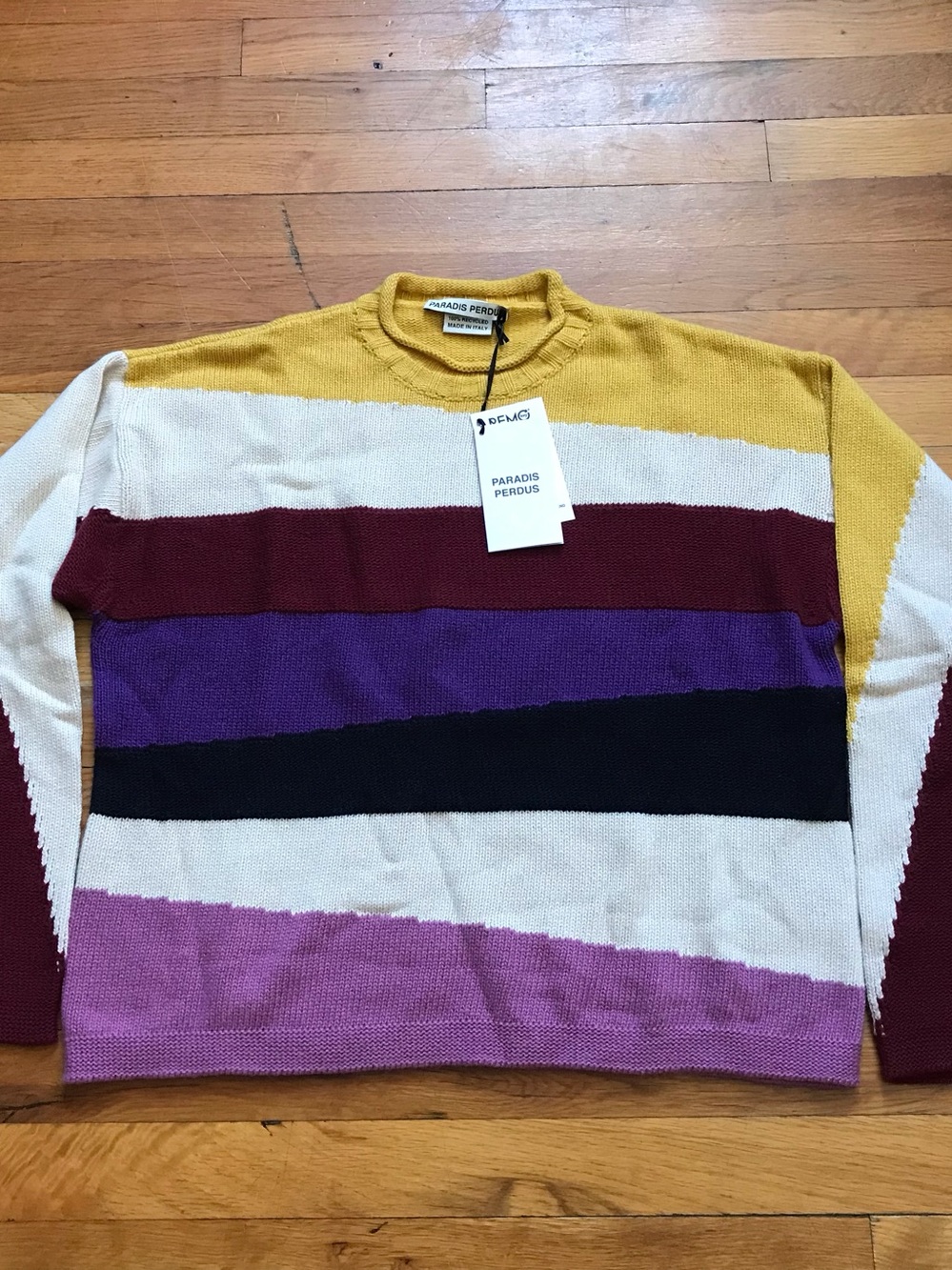 Paradis Perdus Josephus Sweater Multicolor Women’s SZ M/L NWT